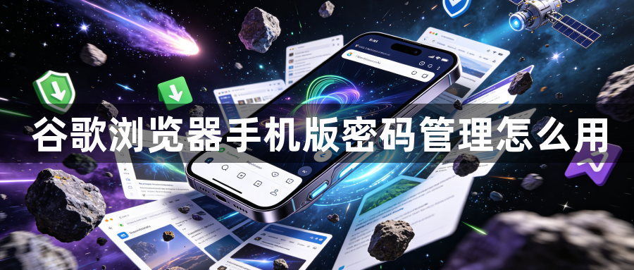 谷歌浏览器手机版密码管理怎么用1