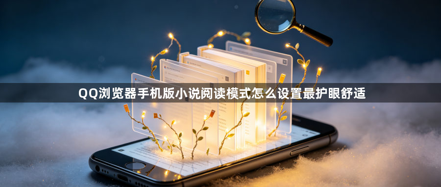 QQ浏览器手机版小说阅读模式怎么设置最护眼舒适1