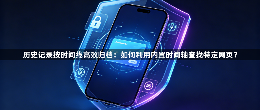 历史记录按时间线高效归档：如何利用内置时间轴查找特定网页？1