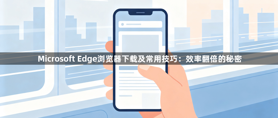 Microsoft Edge浏览器下载及常用技巧：效率翻倍的秘密1