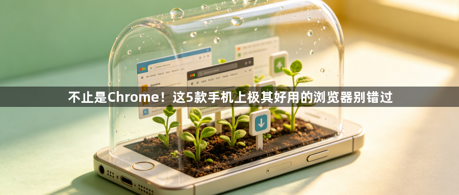 不止是Chrome!这5款手机上极其好用的浏览器别错过1