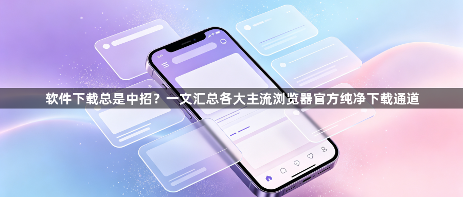 软件下载总是中招？一文汇总各大主流浏览器官方纯净下载通道1