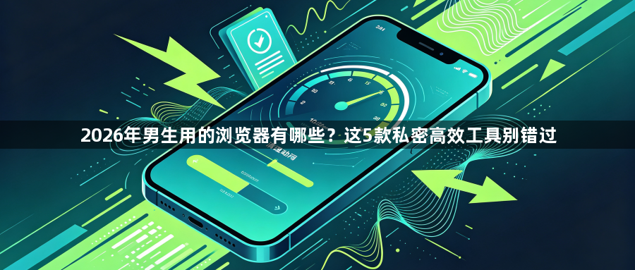 2026年男生用的浏览器有哪些?这5款私密高效工具别错过1