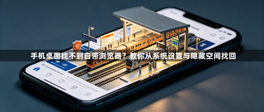 手机桌面找不到自带浏览器？教你从系统设置与隐藏空间找回1