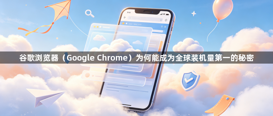 谷歌浏览器（Google Chrome）为何能成为全球装机量第一的秘密1
