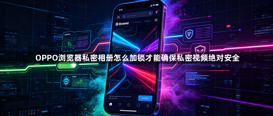 OPPO浏览器私密相册怎么加锁才能确保私密视频绝对安全1