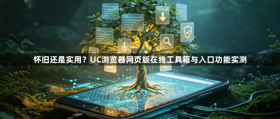 怀旧还是实用？UC浏览器网页版在线工具箱与入口功能实测1