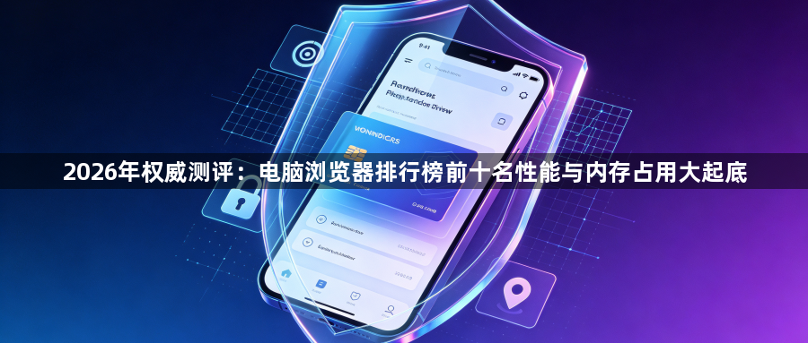 2026年权威测评：电脑浏览器排行榜前十名性能与内存占用大起底1
