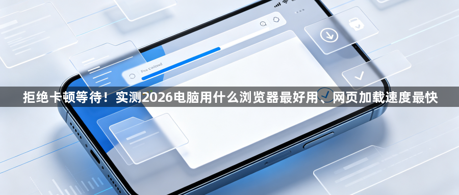 拒绝卡顿等待！实测2026电脑用什么浏览器最好用、网页加载速度最快1