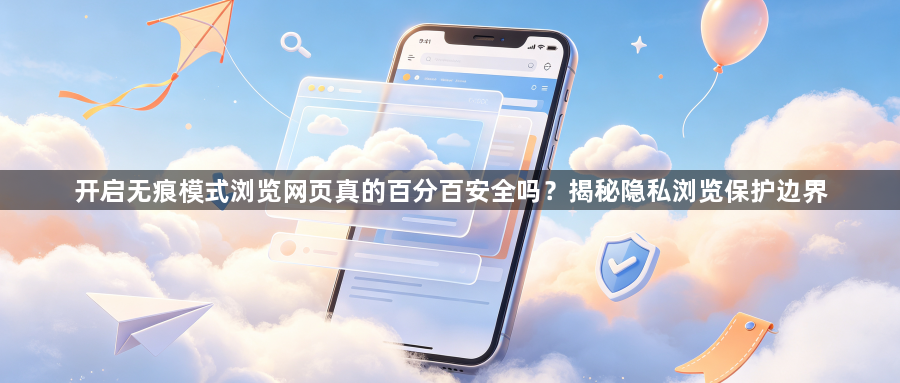 开启无痕模式浏览网页真的百分百安全吗？揭秘隐私浏览保护边界1