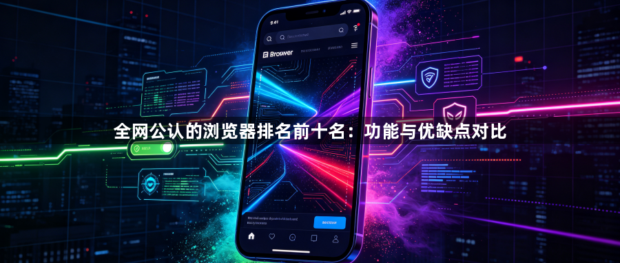 全网公认的浏览器排名前十名：功能与优缺点对比1