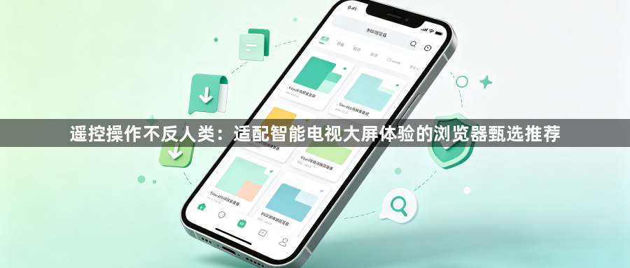 遥控操作不反人类：适配智能电视大屏体验的浏览器甄选推荐1