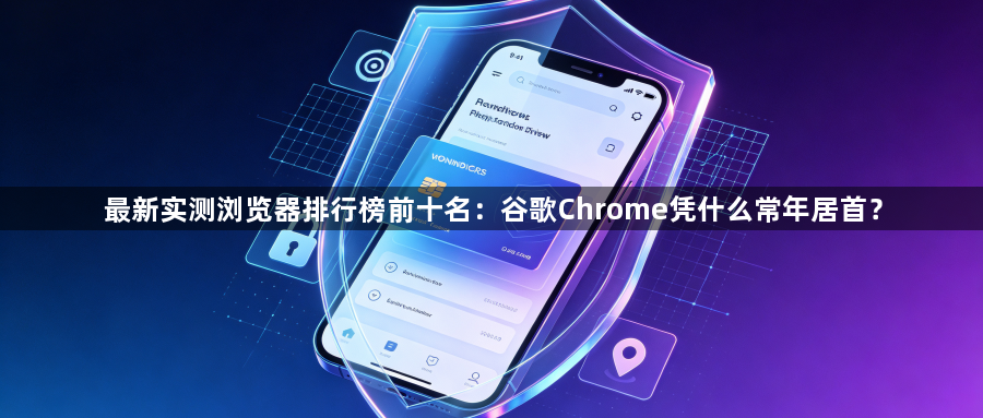 最新实测浏览器排行榜前十名：谷歌Chrome凭什么常年居首？1
