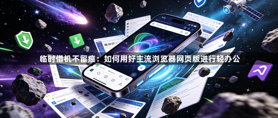 临时借机不留痕：如何用好主流浏览器网页版进行轻办公1