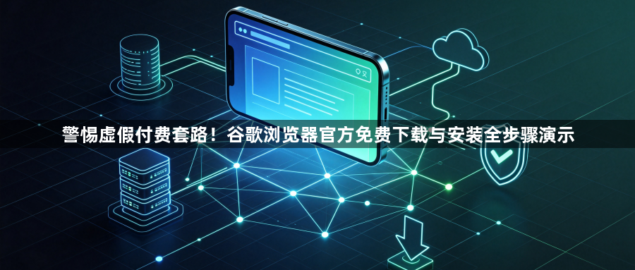 警惕虚假付费套路！谷歌浏览器官方免费下载与安装全步骤演示1
