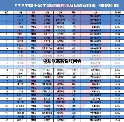 中超联赛第五轮赛程 中超第五轮赛程表-第2张图片-www.211178.com_果博福布斯